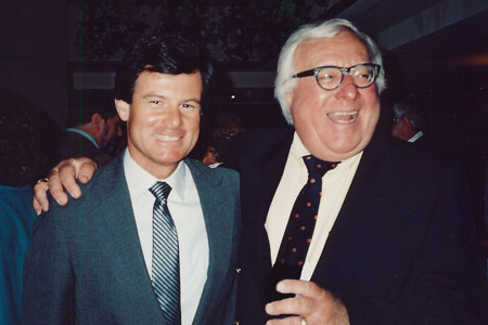 Dr. Westerdahl with Ray Bradbury