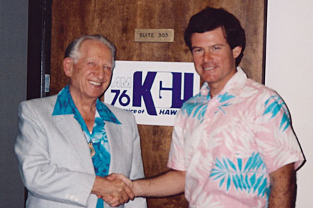 Dr. Westerdahl with Dr. Jensen