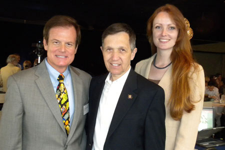 Dr. Westerdahl with Dennis and Elizabeth Kucinich