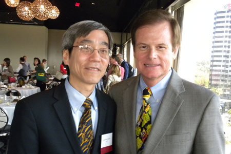 Dr. Westerdahl with Dr. Kushi