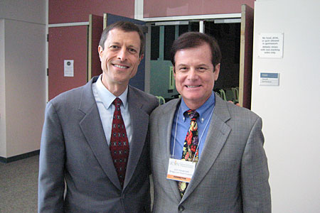 Dr. Westerdahl with Dr. Barnard