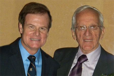 Dr. Westerdahl with Dr. Campbell